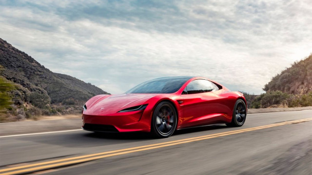 Latest Tesla Roadster unveiled