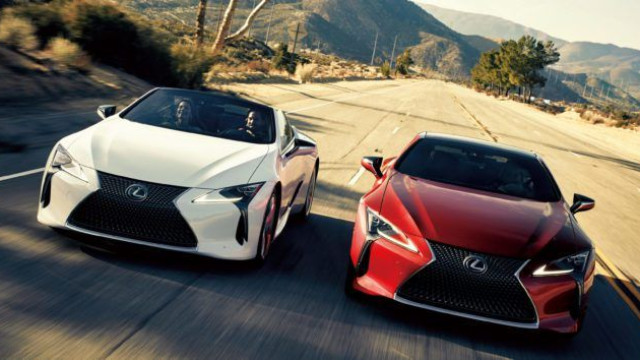 Lexus LC500 coolly updated 