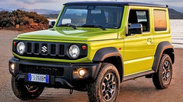 Suzuki showed a teaser of the newest Jimny all-terrain vehicle