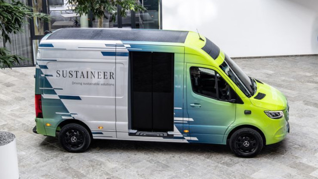 Mercedes-Benz revealed the new Sprinter