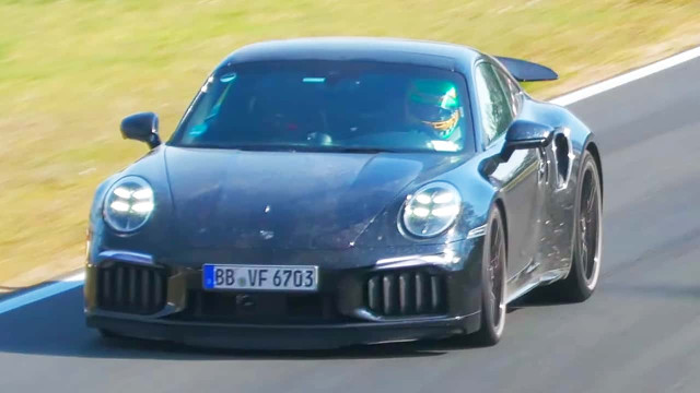 2026 Porsche 911 Turbo Appears Nearly Unmasked During Testing