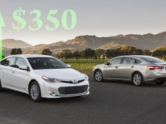 2014 Toyota Avalon Receiving Little Price Rise pic #1795