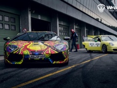 Psychedelic Lamborghini Aventador Wrapped by WrapStyle pic #4002