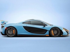 McLaren P1 has a Refined Look in Gulf Oil Colour pic #4049