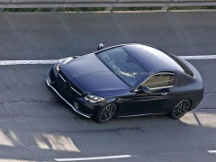 C-Class Coupe from Mercedes was seen Almost without Camouflage pic #4395