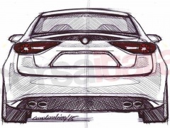 Unofficial Sketches of Alfa Romeo Giulia before its Presentation pic #4422