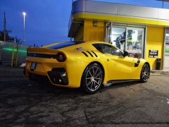Photos of a Yellow Ferrari F12tdf pic #4785