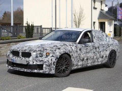 Paparazzi Caught the Next Year's M5 from BMW pic #5080