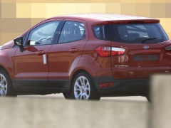 Paparazzi Caught Ford EcoSport Facelift in Europe Before Its 2017 Launch pic #5264
