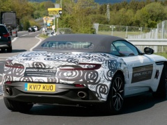 Less Camouflage For Aston Martin DB11 Volante Before Its Debut pic #5547