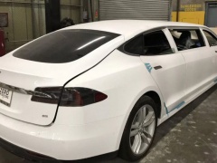 Limousine with the base Tesla Model S sold for a rather big money