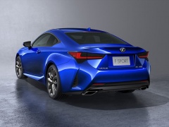 The two-door Lexus RC is closer to the flagship Lexus LC coupe