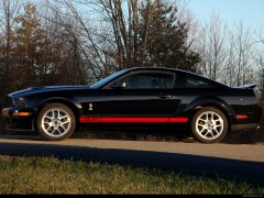 ford mustang shelby gt500 red stripe pic #43423